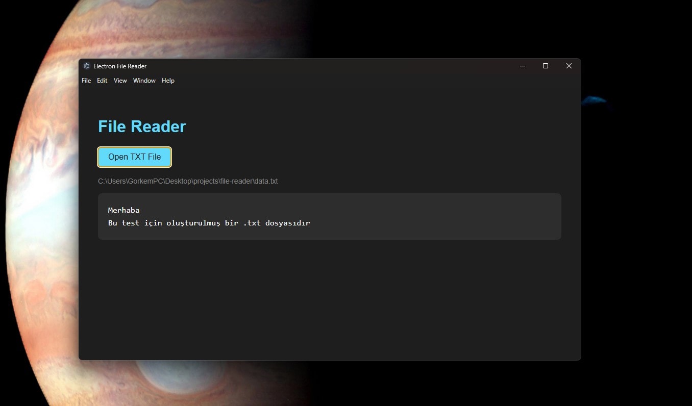 File Reader görsel 1